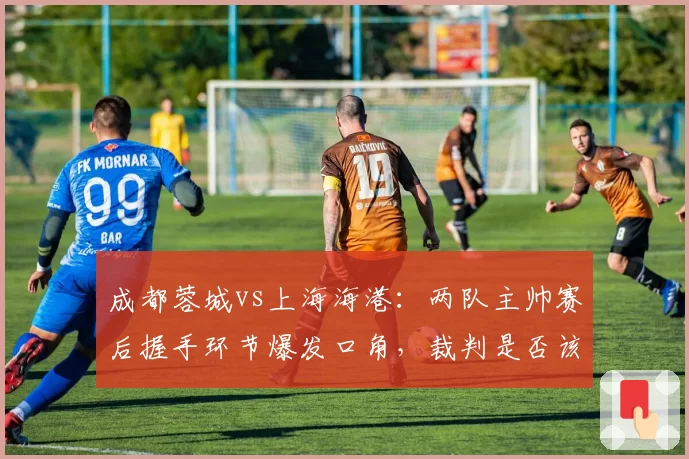 成都蓉城vs上海海港：两队主帅赛后握手环节爆发口角，裁判是否该负全责？